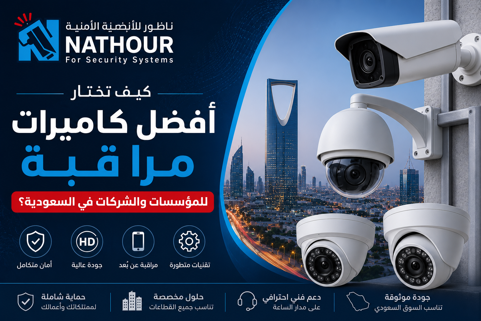 شركة كاميرات مراقبة